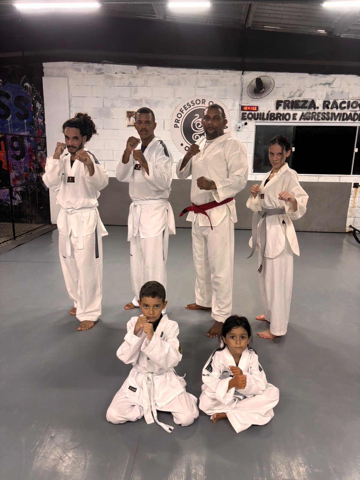 Treino de Taekwondo